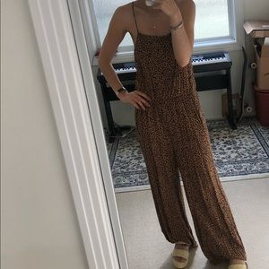 Leopard print H&M jumpsuit